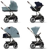Cybex konstrukcija sa sjedalom Talos S Lux sky blue, mid blue 522002597 | shoptok.hr
