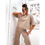 Resti Women's cotton set with flared pants | Shoptok.si