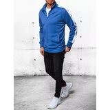 DStreet Bluza męska rozpinana niebieska | Shoptok.si