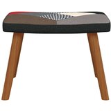  Stolica za opuštanje s osloncem za noge patchwork od tkanine | shoptok.hr