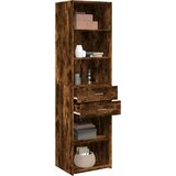  Visoka komoda boja hrasta 50x42,5x185 cm od konstruiranog drva | Eponuda.com