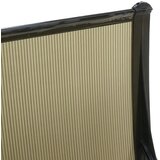 Nadstrešnica 270x100cm Crna Bronza 5mm Leksan | Eponuda.com