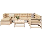  8-dijelni set vrtnih sofa od masivne borovine | Eponuda.com