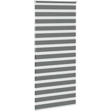 vidaXL Zebra senčilo temno sivo 105x200 cm tkanina širina 100,9 cm | Shoptok.si