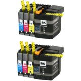  Kartuša kompatibilna z Brother 2x LC-529XL-BK + 3 x LC-525XL (C, M, Y) komplet 8 kartuš AKCIJA u
