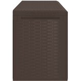 vidaXL Vrtna škatla za shranjevanje rjava 114x47x60 cm, (20579940) | Shoptok.si