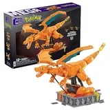 Pokémon Action Figure Gradnja igrač za odrasle, gradbeni gibanje s 1663 koščki, 11 v visoki, za zbiralec, HMW05, (21550834)