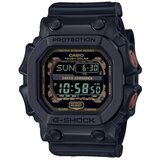 Casio Muški g shock crni digitalni sportski ručni sat sa crnim silikonskim kaišem ( gx-56rc-1er )