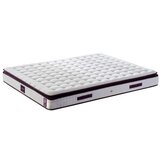 Hanah home Purple Double Size Padded Soft Mattress Belo - Ljubičasti (480NRN1256)dušek
