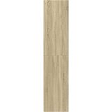 vidaXL Visoka omara sonoma hrast 40x41x185 cm inženirski les | Shoptok.si