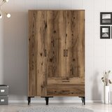 Woody Fashion Hanah kućni Ormar Kumsal ST 120x47,5x201cm Orah Cijene