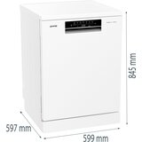 Gorenje prostostoječi pomivalni stroj, 60 cm GS643C90W | Shoptok.si