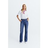Legendww zenske slim fit farmerke sa bootcut nogavicama i visokim strukom | ePonuda.com