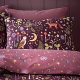 Catherine Lansfield Vijolična enojna posteljnina 135x200 cm Enchanted Twilight – | Shoptok.si
