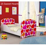  Otroška postelja ACMA z motivom 160x80 cm 25 Sweet hearts | Shoptok.si