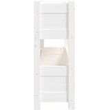  Sadilica bijela 77 x 25 x 66 cm od masivne borovine | shoptok.hr
