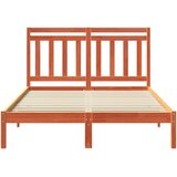  Krevetna konstrukcija Vosak smeđa 205,5 x 145,5 x 100 cm | shoptok.hr