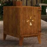 vidaXL Štednjak za kampiranje 35x50x60 cm Corten čelik | shoptok.hr
