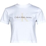 Calvin Klein Jeans seasonal monogram baby tee bijela | shoptok.hr