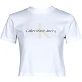 Calvin Klein Jeans seasonal monogram baby tee bijela