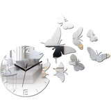 Moderna stenska ura MIRROR BUTTERFLIES NH025 (dekorativne) Cene