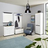 Mömax Garderobni Panel Alassio, Bela | Shoptok.si