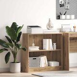 Regal za knjige boja hrasta 80x24x76 cm konstruirano drvo | shoptok.hr