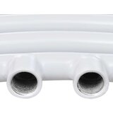 vidaXL kupaonski radijator za centralno grijanje zaobljenih cijevi 480 x 480 mm bočni & srednji priključak | shoptok.hr
