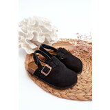 Kesi children's slippers on a cork platform, black vulagia | ePonuda.com
