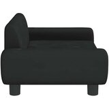  Krevet za pse crna 70 x 45 x 33 cm baršunasti | shoptok.hr