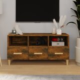 vidaXL tv ormarić boja dimljenog hrasta 102x36x50 cm konstruirano drvo Cijene
