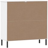  Regal za knjige bijeli 90x35x90,5 cm drveni OSLO | Eponuda.ba