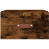  Zidni noćni ormarić boja dimljenog hrasta 35x35x20 cm | shoptok.hr