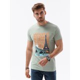 Ombre Men's printed t-shirt V-6B Cijene