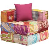  Modularni tabure s jastukom od tkanine s uzorkom patchwork | shoptok.hr