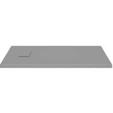 vidaXL Kad za tuš SMC siva 100x70 cm | Shoptok.si