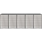  Skladištenje kanti za 3 kante Antracit 340 x 77.5 x 115.5 cm | shoptok.hr