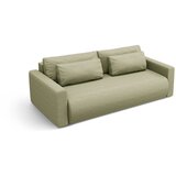 Cosmopolitan Design Zelena raztegljiva sedežna garnitura s prostorom za shranjevanje 238 cm Belfast – | Shoptok.si
