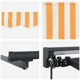  Okvir tende Žuta i bijela 400 × 300 cm Poliester s PU premazom | shoptok.hr