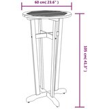  3-dijelni vrtni barski set od masivnog bagremovog drva | shoptok.hr