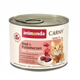  Ekonomično pakiranje animonda Carny senior 24 x 200 g - Govedina i pureća srca | shoptok.hr