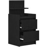 vidaXL Noćni ormarići s 2 ladice 2 kom crni 38x34x80 cm | shoptok.hr