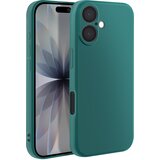 AVIZAR Ovitek za iPhone 17 iz Mehkega Silikona, Ultra Odporen, Temno zelena, (5000189313) | Shoptok.si