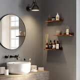 Set 3x zidne police SHELFY braon | Eponuda.com