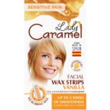Trakice za depilaciju s voskom Lady Caramel Lice Vanilla – 12 kom Cijene