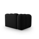 Micadoni Home Crna/antracitno siva modularna sjedeća garnitura (s lijevim kutom) Lupine – | shoptok.hr