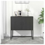  Komoda antracit 75 x 35 x 75 cm čelična - Antracit 1 75 cm | shoptok.hr