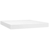  Box spring postelja z vzmetnico bela 180x200 cm umetno usnje, (20790649) | Shoptok.si