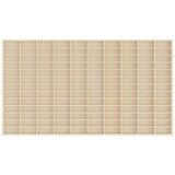  Ormar za izlaganje na zidu s policom Zidne Bež 98 x 4,5 x 55 cm | Eponuda.com
