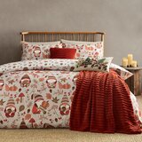 Catherine Lansfield Narančasta/smeđa posteljina za bračni krevet/za produženi krevet 230x220 cm Woodland Gonks – | shoptok.hr